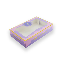 Boîtes à Cupcakes Muffin Cup Cake Box Boîte d'emballage de boulangerie Carton Pâtisserie Sweet Wholesale 6 12 Pack Blanc Papier couché personnalisé
