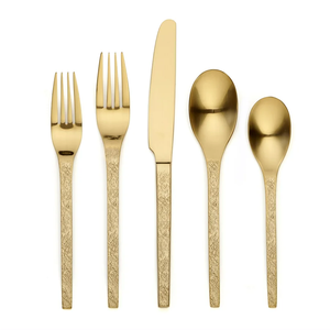 บนโต๊ะอาหารและเครื่องครัว Flatware ชุดเงินและทองสีก่อสร้างชุดช้อนส้อมสําหรับตกแต่งโต๊ะอาหารค่ํา - Product Image 5