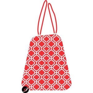 Bolsas de lona Rojas, venta al por mayor, Delta Sigma Theta DST personalizado, equipaje deportivo bordado, uso en gimnasio, bolsa de viaje nocturna de fin de semana - Product Image 6