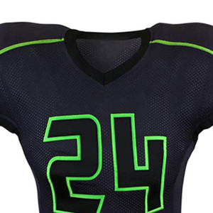 ชุดอเมริกันฟุตบอลผู้ชายสไตล์ล่าสุด ออกแบบเองได้ ระบายอากาศ แห้งเร็ว สำหรับทีม  ขาย - Product Image 4