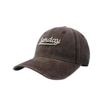 Casquette de baseball à visière non structurée à 6 panneaux en tissu Oxford Dobby avec broderie de lettres 3D personnalisées, logo brodé de haute qualité pour le sport