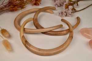 Rosario de Cuentas de Madera de Color Natural Marrón Negro, Collar Religioso en 4 Colores de HWC - Product Image 3