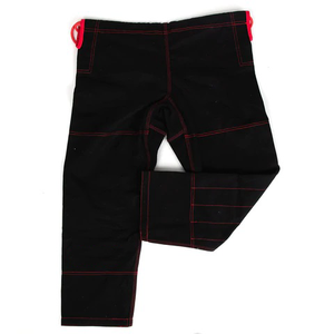 Uniforme de BJJ Negro al por Mayor para Adultos Unisex, 100% Algodón, Logotipo Bordado, Prenda Duradera para Artes Marciales - Product Image 2