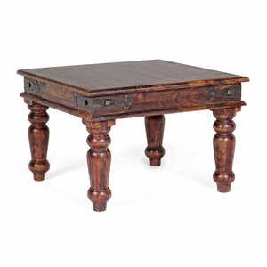 Hilton Coffe Table Made Of Mahogany Wood <b>High</b> Quality With Dark Brown For Dining Room Furniture - Product Image 3
