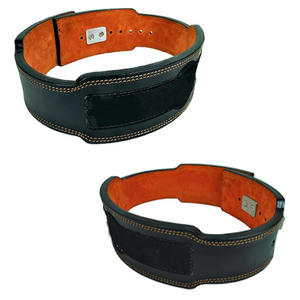 High Quality Adjustable Auto Lock Buckle Leather Power Lifting <b>Belt</b> Custom Thick Leather Back Support for <b>Squats</b> and <b>Belt</b> - Product Image 5