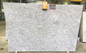 Carreaux de comptoirs en granit blanc platine poli de conception moderne pierre naturelle durable pour les hôpitaux de villas forme de grande dalle pour - Product Image 3