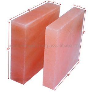 แผ่นหินควอร์ตลายหินแท้ใหม่เกรดสูงแผ่นป้องกันมลพิษทนทานผนังห้องครัวอิฐเกลือหิมาลัย - Product Image 5