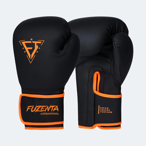 Gants de boxe d'entraînement pour sac de frappe avec support de poignet auto-agrippant, gants de sparring de boxe personnalisables (logo et couleur) - Product Image 4