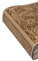Journal personnalisé le plus vendu, design floral gravé à la main, journal en cuir de vache véritable pour usage personnel et journalier, prêt à être expédié