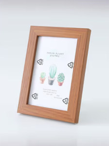 Cadre de photos en bois fait à la main de conception à la demande élevée pour la décoration murale de la maison et du bureau Cadre photo par l'artisanat en croissant - Product Image 6