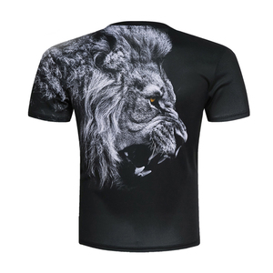Camisetas de algodón 100% de manga corta para hombre, camisas básicas con estampado táctico de secado rápido, camisas básicas de alta calidad - Product Image 2