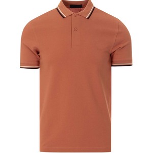 Polos de golf de secado rápido con estampado de LICRA y poliéster transpirable con diseño de logotipo bordado personalizado de alta calidad para hombre - Product Image 3