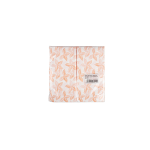 Tovaglioli Arancioni 40x40cm con Stampa a Foglie, Piegati 1/8, Morbidi e Asciutti, 480 Pezzi, B2B - Product Image 3