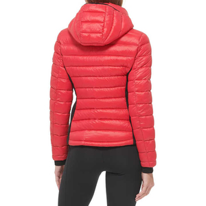 Veste matelassée épaisse en tricot surdimensionné pour femmes avec capuche Vêtements d'extérieur chauds et coupe-vent pour la neige et le froid en hiver - Product Image 4