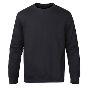 Custom Men's Crew Neck Hoodie Long Sleeve <b>Thick</b> <b>Fleece</b> Sweatshirt 100% Cotton for Winter Season Hoodies - Product Image 3