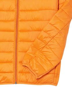 Veste d'hiver matelassée en duvet de canard à capuche pour homme, prix de gros, conception et logo OEM personnalisés - Product Image 2