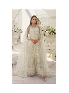 Costumes en mousseline brodée non cousue Collection de mariage 3 pièces Derniers costumes pakistanais Punjabi Salwar Kameez - Product Image 2