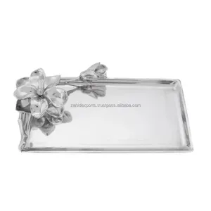 Bandeja de Servicio de Aluminio Estilo Industrial, Popular y Moderna, para Bar, Salón, Cafetería, Hostelería, Decorativa, Multifuncional, Zahid - Product Image 5