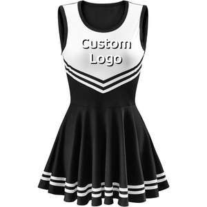 Uniformes de cheerleading, ensemble d'équipe personnalisé, matière légère, ajustement confortable - Product Image 3