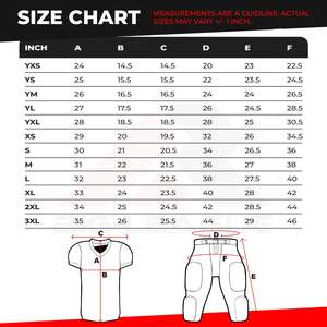 VENTA CALIENTE Personalizado Tackle Twill Mesh Juventud Fútbol Americano Práctica Jersey Sublimación Fútbol Americano Uniforme para Hombres - Product Image 6