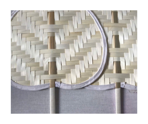 พัดไม้ไผ่ทำมือพับได้พัดลมมือถือพับได้สำหรับตกแต่งโรงงานจากเวียดนาม - Product Image 6