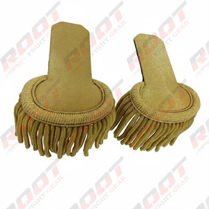 Epaulete de Hombro de Alta Calidad con Flecos y Borlas, 100% Algodón, Accesorios de Uniforme Ceremonial para Hombre - Product Image 3