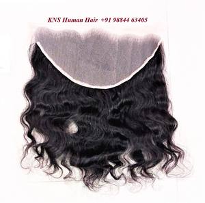 Mains Douces Sentiment Premium Indien Remy Extensions de Cheveux Humains Frontaux et Fermetures - Product Image 2