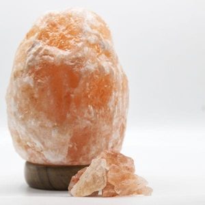 3-5 kg de lampes au sel naturel de l'Himalaya paquet complet cordon électrique et ampoule matière organique - Product Image 5