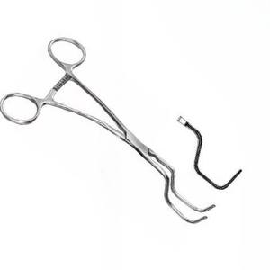 Dale Abrazadera vascular periférica 18cm Abrazaderas de cirugía cardiovascular de calidad manual de acero inoxidable alemán de la mejor calidad - Product Image 4