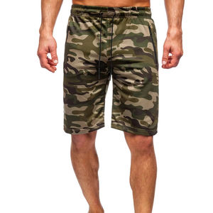 Hot Sale Customized Logo <b>Men's</b> Camouflaged Board <b>Shorts</b> Anti-Wrinkle Casual Jogging Workout Drawstring Wear - Product Image 1