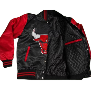 Veste bomber en satin respirant tricoté sur mesure de haute qualité avec boutons pour hommes et femmes, fourrure de mouton d'hiver, grande taille - Product Image 3