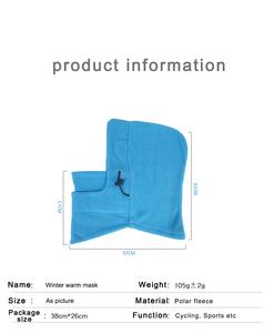 High Quality Ski <b>Mask</b> Fleece Thermal <b>Motorcycle</b> Skiing Multifunctional Balaclava - Product Image 5