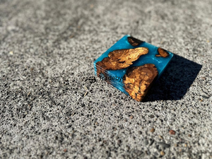 Posavasos de Resina Artesanales de Primera Calidad, Cuadrados de 4x4 Pulgadas, de Lujo para el Hogar y Restaurantes, Tradebyd - Product Image 4