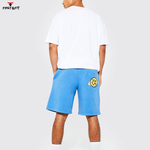 Top Trending Fitness culturismo Jogger Jogging Shorts Gym Body Building Sport Shorts con bolsillos - Product Image 4
