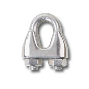 Clips para Cables de Acero Inoxidable AISI 316, Abrazaderas de Primera Calidad - Product Image 1