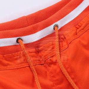 Short de fitness pour hommes sur mesure motif de couleur unie décoration poches vêtements actifs nouveau style coton fait Pakistan course - Product Image 4