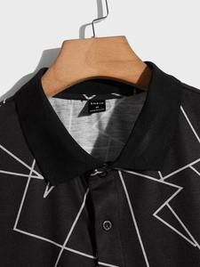 Camiseta de manga corta con cuello vuelto de verano, camiseta de Golf Polo de Color sólido, camisetas de Golf de alta calidad hechas a medida - Product Image 3