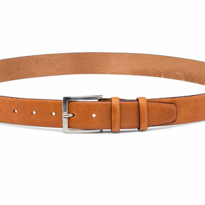 Cinturón de vestir de cuero de vaca genuino profesional para hombre superventas, cinturones de cuero con hebilla de Metal de longitud personalizada de alta calidad - Product Image 6