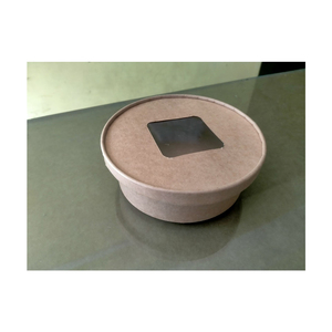 ชามกระดาษแบบใช้แล้วทิ้งที่เป็นมิตรกับสิ่งแวดล้อมพร้อมฝากระดาษที่ปลอดภัยสำหรับอาหารร้อนและเย็นความจุ500มล. จากบังคลาเทศ - Product Image 1