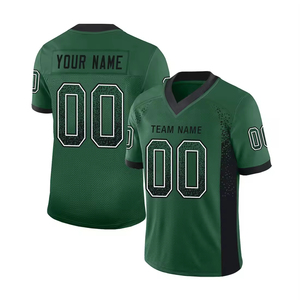 Maillot de football américain personnalisé par sublimation, directement de l'usine, respirant, anti-humidité, séchage rapide, conception personnalisée OEM, qualité supérieure - Product Image 2