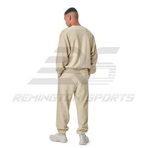 Plus Size Custom Pullover High Quality Blank Sweat <b>Suits</b> Men Sweat With Pocket Tracksuits Set Blank <b>Jogging</b> <b>Suits</b> Men Sweat <b>Suit</b> - Product Image 3