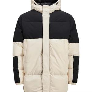 Veste matelassée décontractée à capuche pour homme, durable, résistante au vent, imperméable, respirante, coupe décontractée, hiver, extérieur, vie quotidienne - Product Image 1