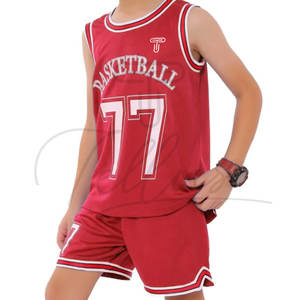 Uniformes de Baloncesto de Diseño OEM de Nuevo Estilo, Ropa de Baloncesto para Niños, Uniforme de Baloncesto Sublimado de Secado Rápido para Niños - Product Image 4