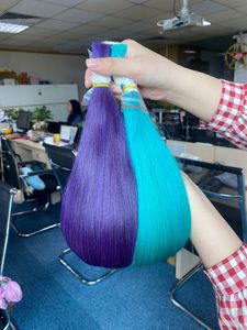 Extensión de cabello de color resaltado especial, cabello a granel, colores de moda - Product Image 5