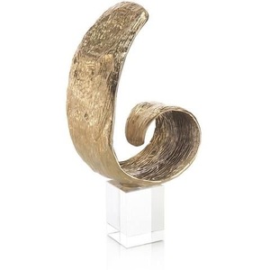 Escultura decorativa de Metal de lujo, pieza de arte moderno para el hogar y la Oficina, artesanía de Metal de alta calidad para sala de estar y dormitorio - Product Image 1