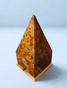 Eco Friendly Durable Wooden <b>Incense</b> <b>Stick</b> <b>Holder</b> Ash Catcher | Handmade Religious Agarbatti Stand <b>for</b> Home Temple Meditation - Product Image 3