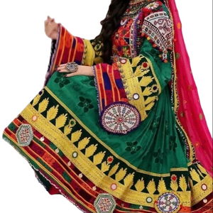 Vestido Kuchi afgano hecho a mano Tribal tradicional bordado mujeres Afghani Kuchi Festival vestido Pashtun cultura - Product Image 1