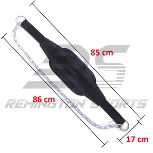 เข็มขัดยกน้ำหนักทำจากยางเทียมแบบจุ่มร้อน,เข็มขัดยกน้ำหนักด้วยเรมิงตันสปอร์ต - Product Image 3