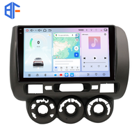 Autoradio Android 15 9 pouces Lecteur vidéo MP5 Octa Core WIFI GPS Navigation Écran tactile pour Honda Fit Jazz City 2002-2007 RHD