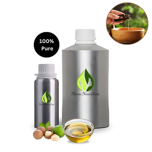 Échantillon gratuit, huile réparatrice pour cheveux à l'huile de macadamia et à la menthe poivrée, pure, naturelle, biologique, pressée à froid, pour tous les types de cheveux - Product Image 3